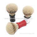 High-quality men's shaving brushes, metal handle, badger hair